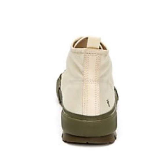 🍂🆕 Frye ✦ Ryan Lace Up Lug Sneaker Boot ✦ Ivory - Picture 3 of 8